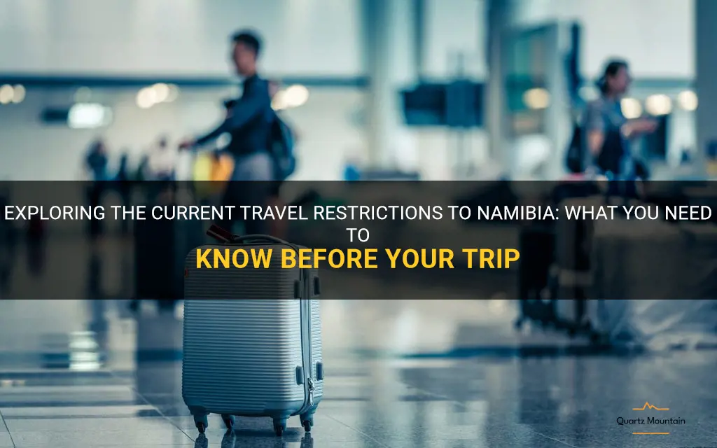 current travel restrictions to namibia