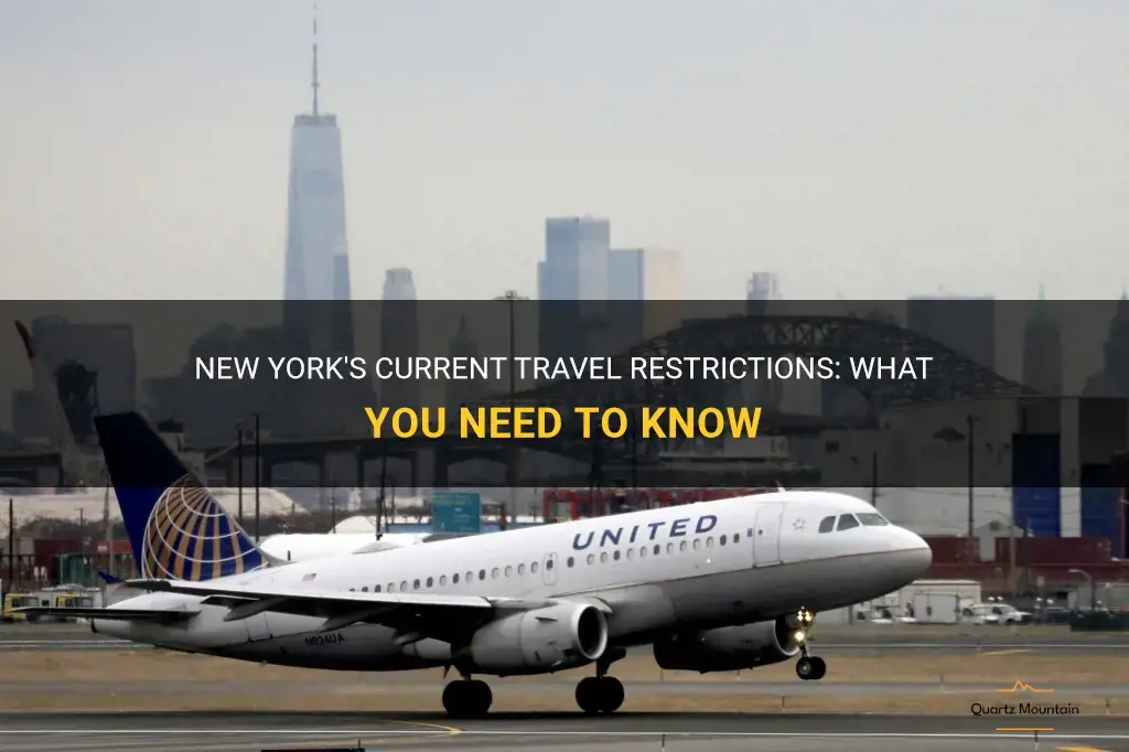 current travel restrictions to new york