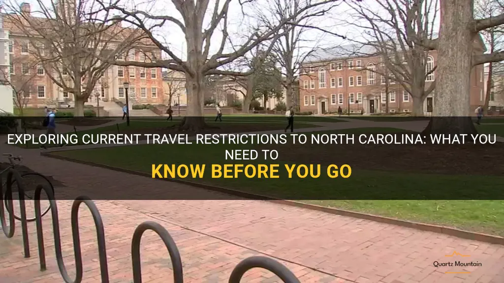 current travel restrictions to north carolina
