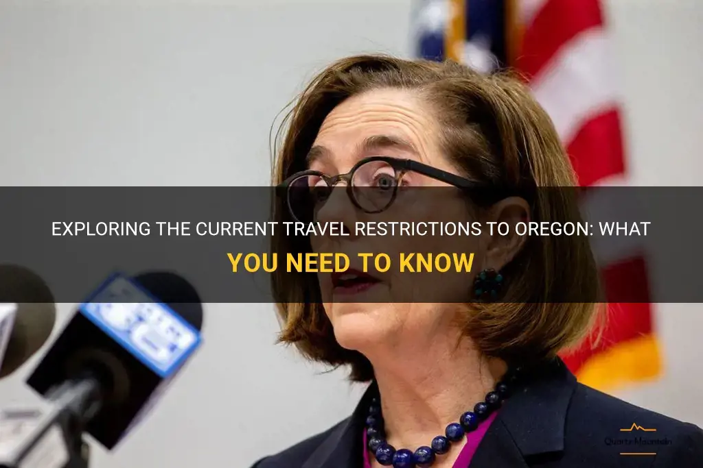 current travel restrictions to oregon