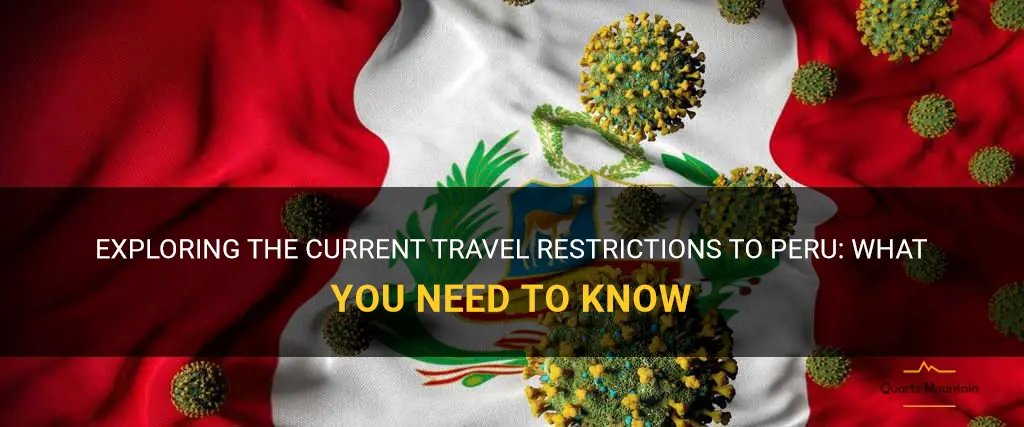 current travel restrictions to peru
