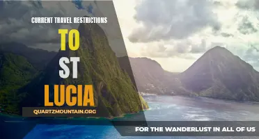 Exploring the Current Travel Restrictions to St. Lucia: What You Need to Know
