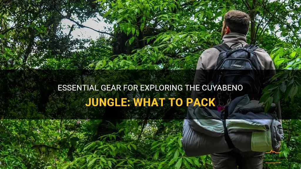 cuyabeno jungle what to pack