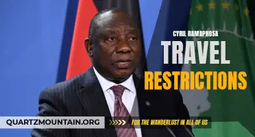 Cyril Ramaphosa Implements Travel Restrictions to Curb the Spread of COVID-19