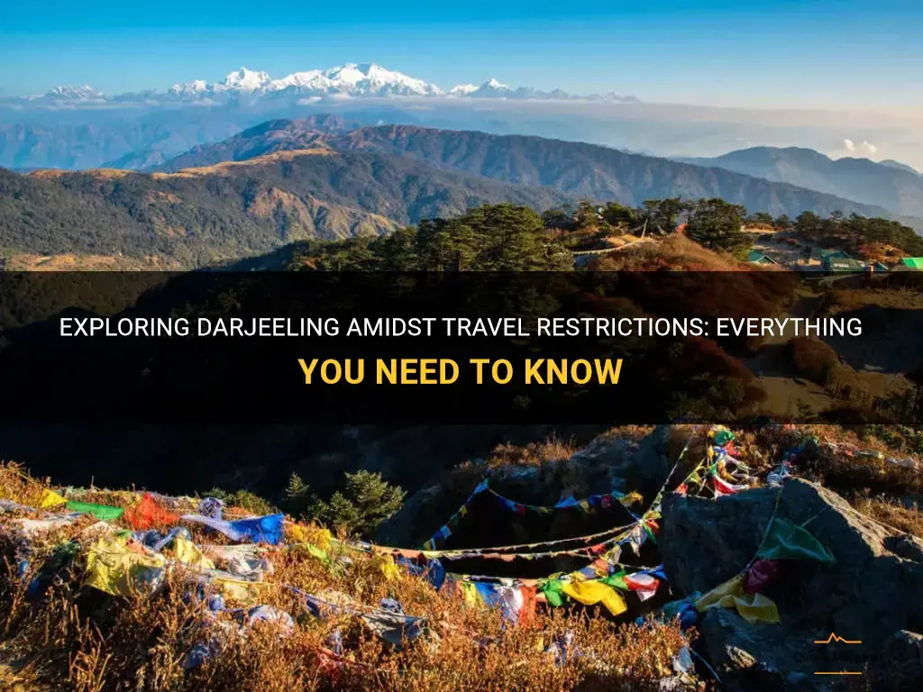 darjeeling travel restrictions