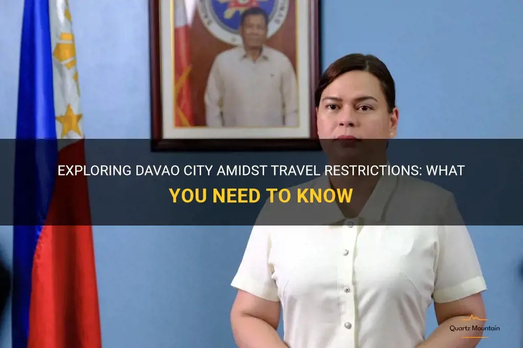 davao city travel restrictions