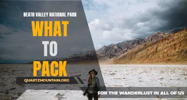 What to Pack for Your Death Valley National Park Adventure