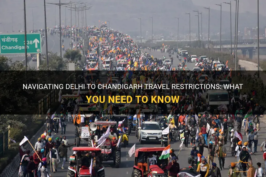 delhi to chandigarh travel restrictions