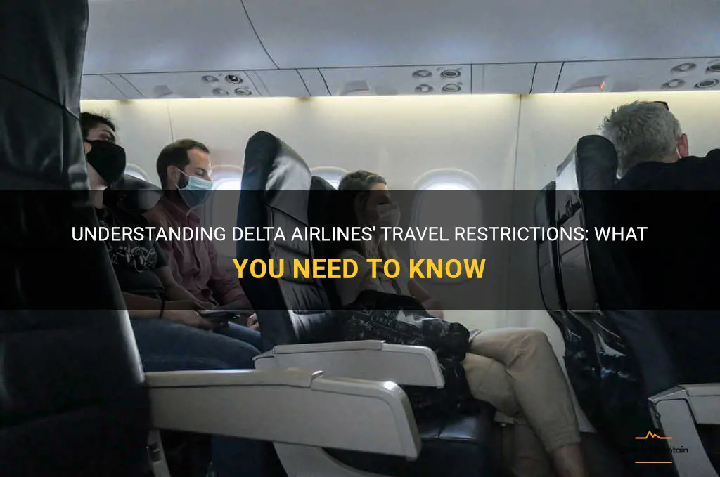 delta airlines travel restrictions