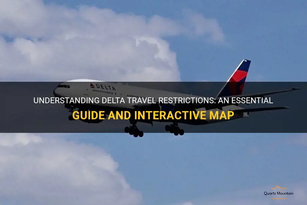 delta travel restrictions map