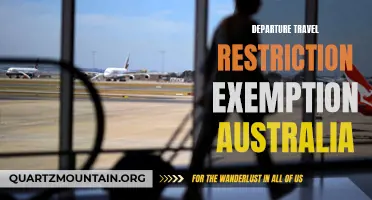 Understanding the Travel Restriction Exemption for Departures in Australia