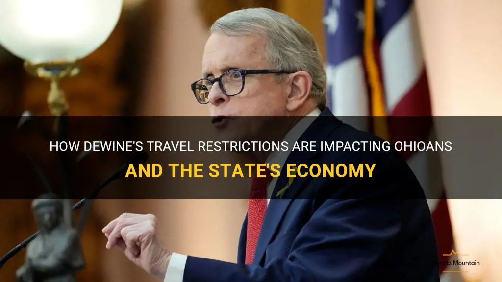 dewine and travel restrictions