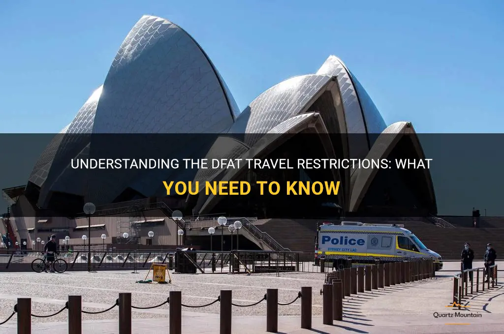 dfat travel restrictions