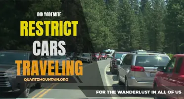 Did Yosemite National Park Restrict Cars from Traveling? Exploring the Impact and Benefits