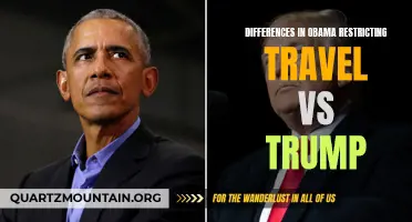 Comparing Obama's Restriction on Travel to Trump's: A Look at the Differences