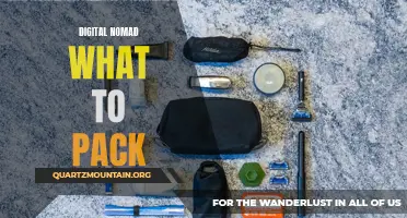 Essential Items for a Digital Nomad's Packing List