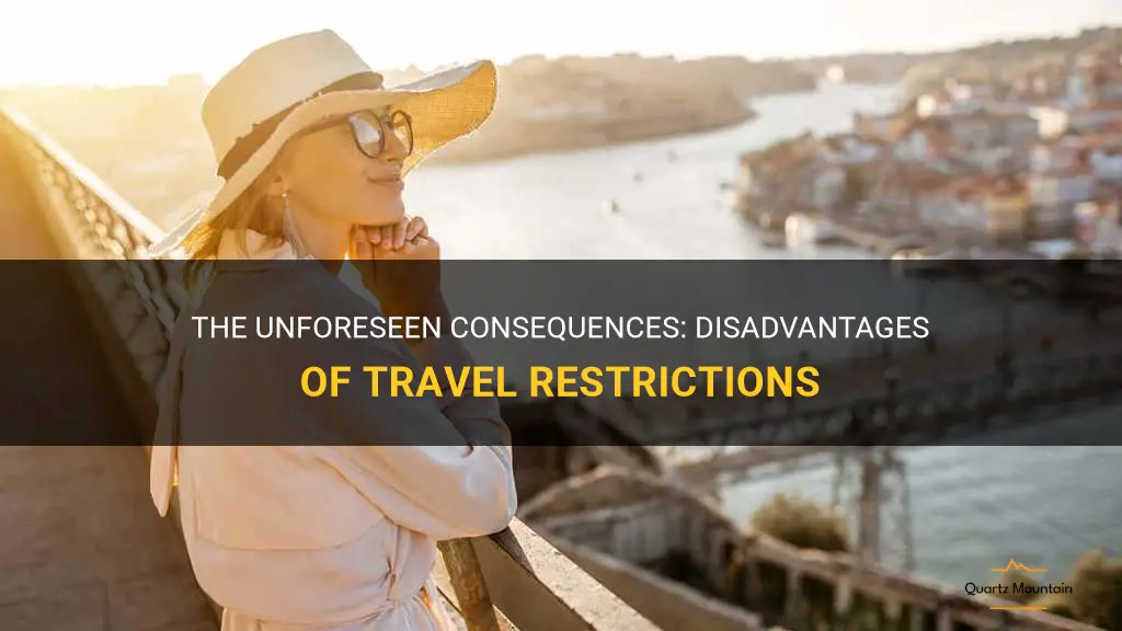 disadvantages of travel restrictions