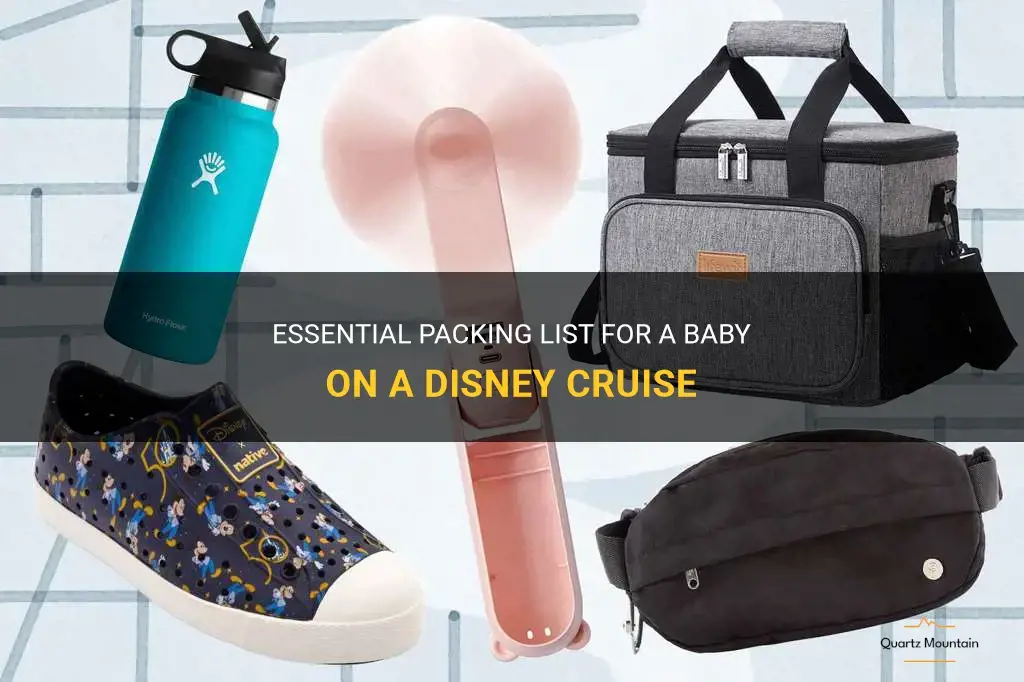 disney cruise what to pack for baby