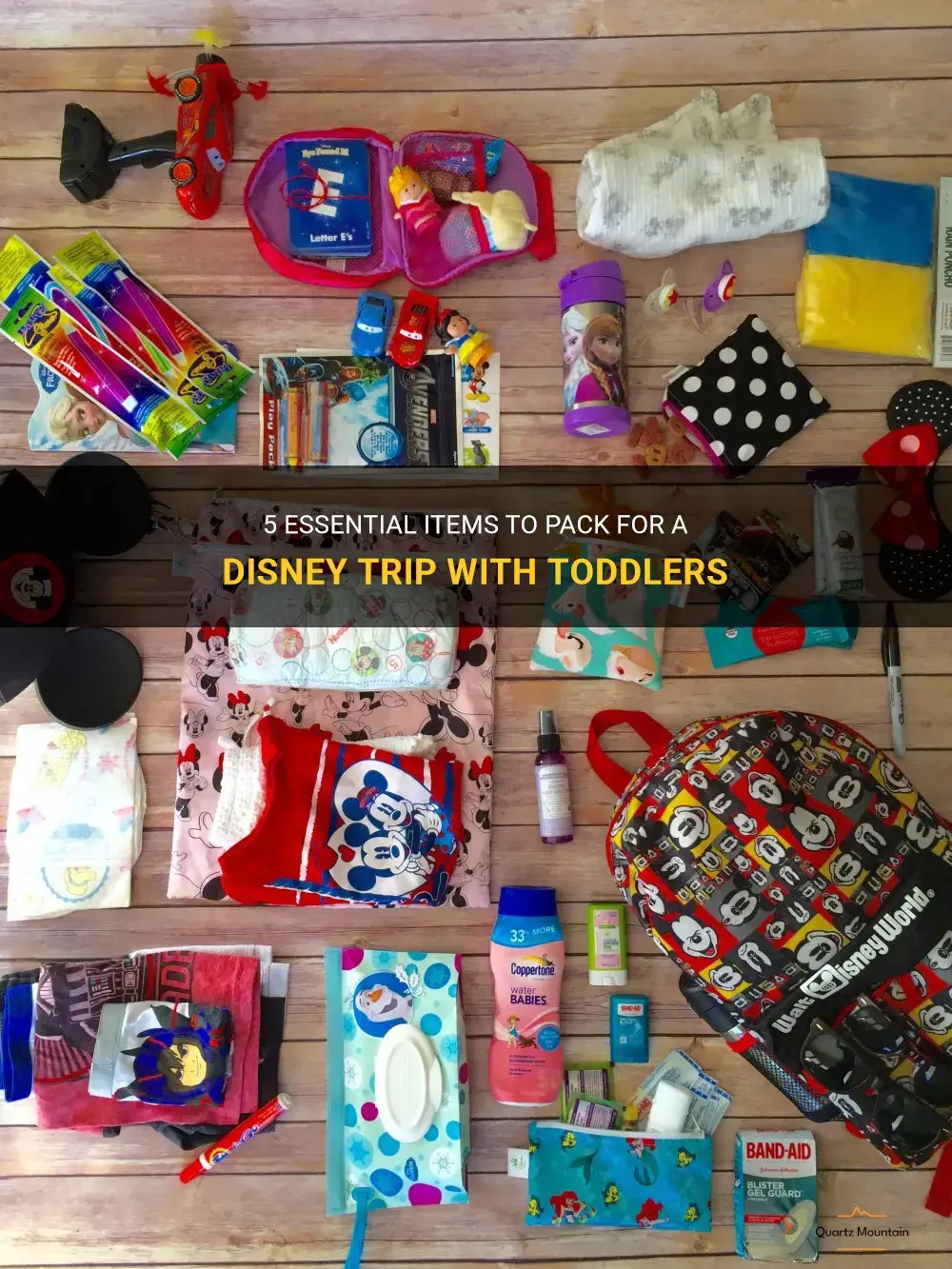disney with toddlers what to pack