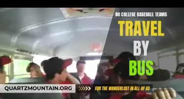 Exploring How College Baseball Teams Travel to Games: The Prevalence of Bus Travel