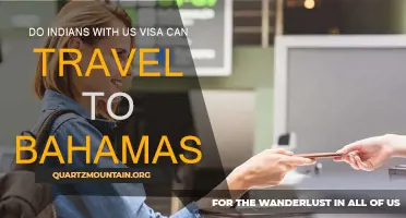Can Indians with US visas travel to the Bahamas?