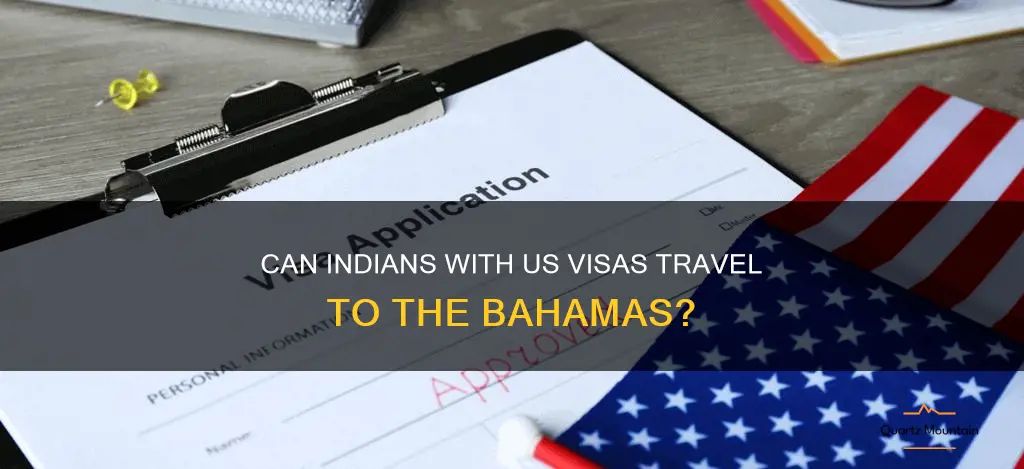 do indians with us visa can travel to bahamas