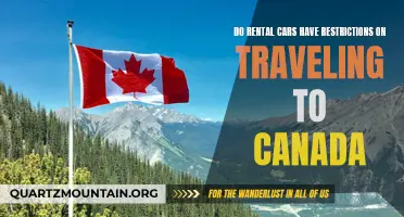 Do Rental Cars Have Restrictions on Traveling to Canada?