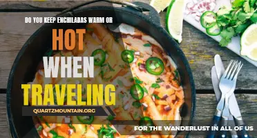 How to Keep Enchiladas Warm or Hot When Traveling