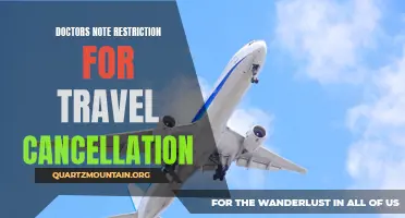 The Importance of Doctors Note Restrictions for Travel Cancellation: Protecting Your Health and Financial Well-being