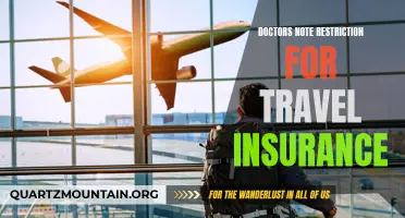 Travel Insurance Policy: Understanding the Restrictions on Doctors' Notes