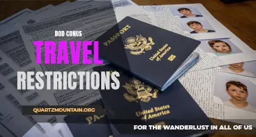 Understanding the Recent DoD CONUS Travel Restrictions: What You Need to Know