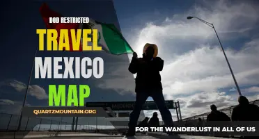 Exploring the Dod Restricted Travel Mexico Map: What You Need to Know