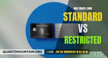 Comparing the Benefits and Limitations of DoD Travel Card Standard and Restricted