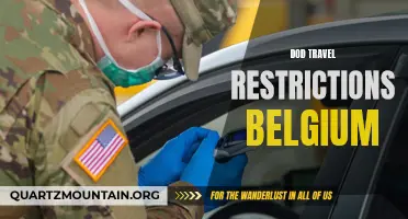 Understanding the Implications of DoD Travel Restrictions in Belgium: What You Need to Know