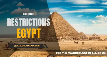 Understanding the Current DoD Travel Restrictions in Egypt: What You Need to Know