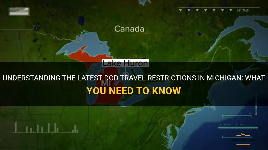 dod travel restrictions michigan