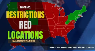 Understanding the Implications of DOD Travel Restrictions on Red Locations