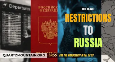 Understanding the Current Dod Travel Restrictions to Russia: What You Need to Know