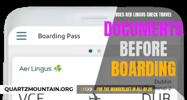 Does Aer Lingus Verify Travel Documents Before Boarding?
