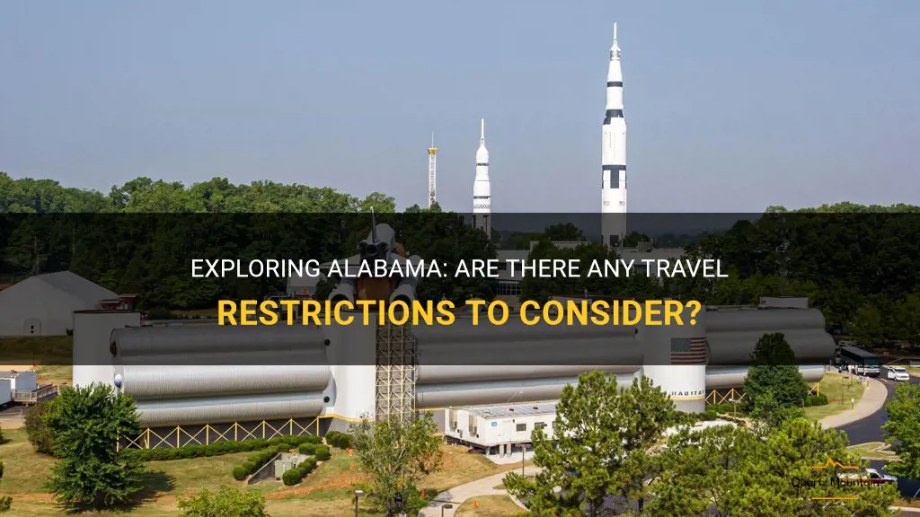does alabama have any travel restrictions