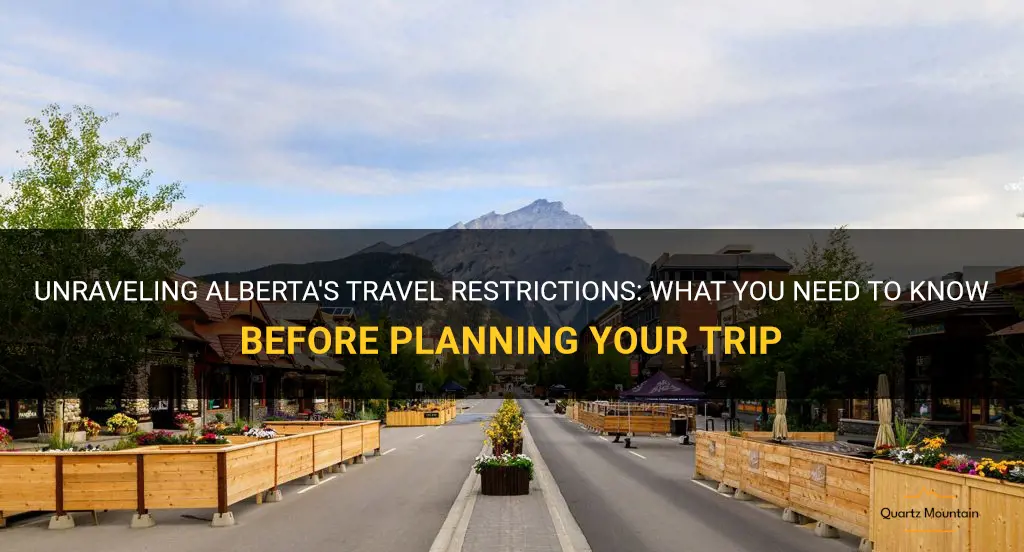 does alberta have travel restrictions