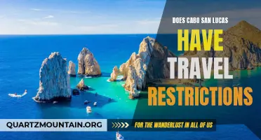 Exploring the Travel Restrictions in Cabo San Lucas: What You Need to Know