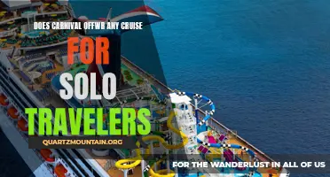 Carnival's Solo Traveler Offer: Unforgettable Cruises Just for You!