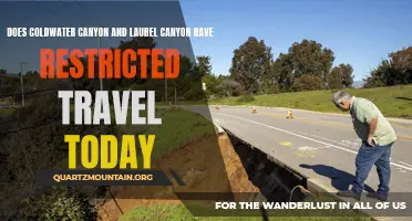 Exploring the Travel Restrictions in Coldwater Canyon and Laurel Canyon Today: What You Need to Know
