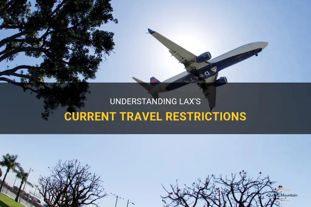does lax have travel restrictions