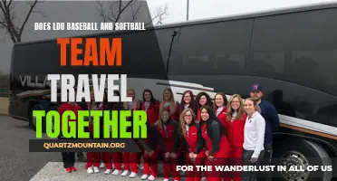 Do the LDU Baseball and Softball Teams Travel Together?