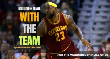 Does LeBron James Travel with the Team? Exploring the Superstar's Presence on Road Games