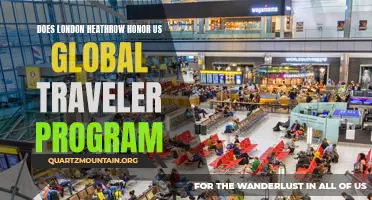 Does London Heathrow Honor the US Global Traveler Program?