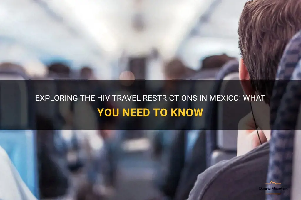 does mexico have hiv travel restrictions