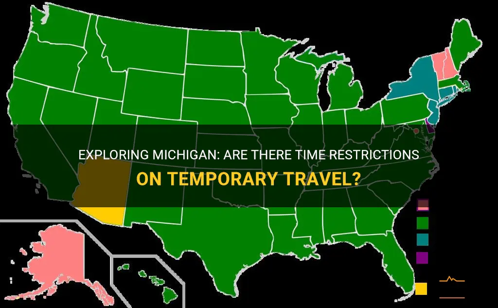 does mi have time restrictions on a temporary travel title